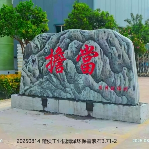 楚侯工业园清泽环保雪浪石3.71-2